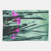 Rosa Blume Handtuch (Horizontal)