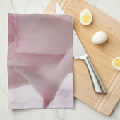 Rosa-Blume Handtuch (Viertel Falte)