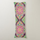 Rosa Blume im Garten Seitenschläferkissen (Vorderseite Vertikal)