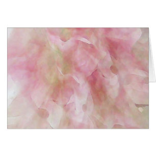 Rosa Blume in abstraktem