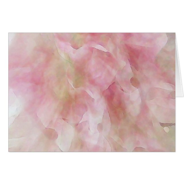 Rosa Blume in abstraktem (Vorderseite (Horizontal))