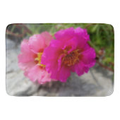 Rosa Blume in der Sonne Badematte (Vorderseite)