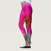 Rosa Blume in der Sonne Leggings (Links)