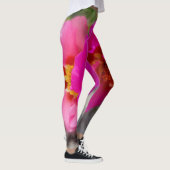 Rosa Blume in der Sonne Leggings (Rechts)