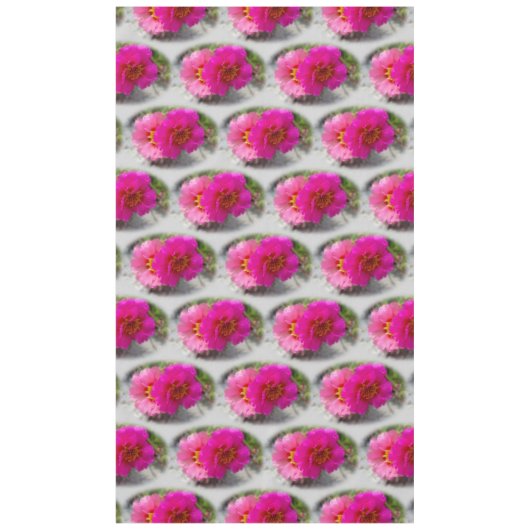 Rosa Blume in der Sonne Tischdecke (Vorderseite)