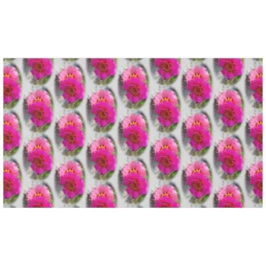 Rosa Blume in der Sonne Tischdecke (Vorderseite (Horizontal))