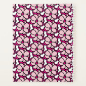 Rosa Blume Inspiration Zitat Planer (Rückseite)