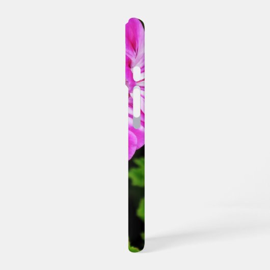 Rosa Blume - iPhone 16 Hülle (Linke Seite)