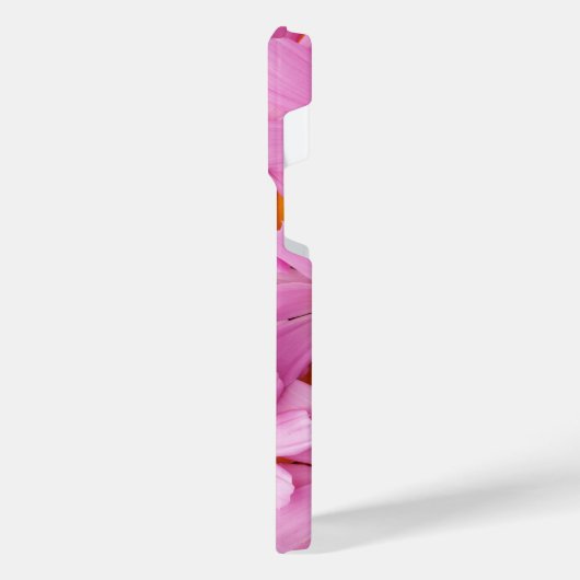 Rosa Blume iPhone Hülle (Linke Seite)