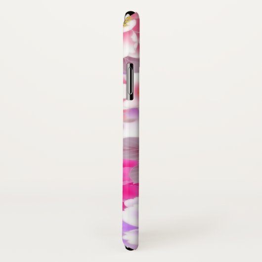 Rosa Blume iPhone X Fall Case-Mate iPhone Hülle (Hinten/Rechts)