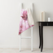 Rosa Blume Japanischer Kirschblossom Sherpadecke (Beispiel)