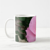 Rosa Blume Kaffee Tasse (Links)