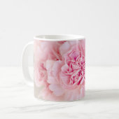 Rosa Blume Kaffeetasse (Vorderseite Links)