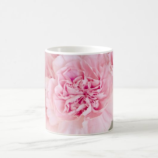 Rosa Blume Kaffeetasse (Mittel)