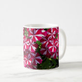Rosa Blume Kaffeetasse (VorderseiteRechts)