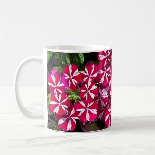 Rosa Blume Kaffeetasse (Links)