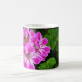 Rosa Blume - Kaffeetasse (Mittel)