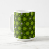 Rosa Blume Kaffeetasse (Vorderseite Links)
