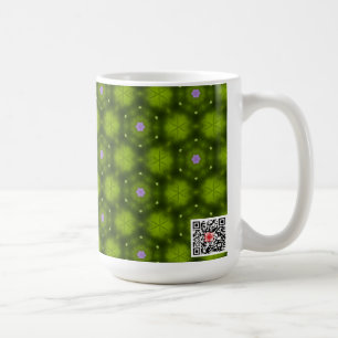 Rosa Blume Kaffeetasse