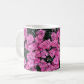 Rosa Blume Kaffeetasse (Vorderseite Links)