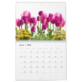 Rosa Blume Kalender (Mär 2026)