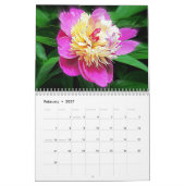 Rosa Blume Kalender (Feb 2027)