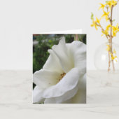 Rosa-Blume Karte (Gelbe Blume)