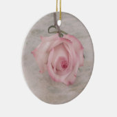 Rosa-Blume Keramik Ornament (Rechts)