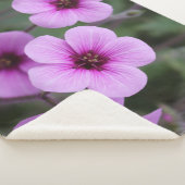 Rosa Blume Kinderschuhe Klein Sherpadecke (3/4)