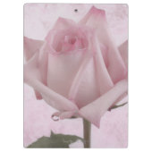 Rosa-Blume Klemmbrett (Rückseite)
