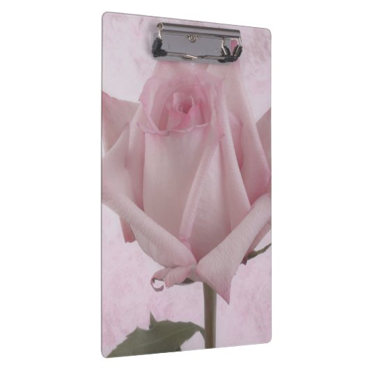 Rosa-Blume Klemmbrett (Rechts)