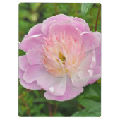 Rosa Blume Klemmbrett (Rückseite)