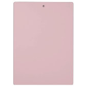 Rosa Blume Klemmbrett (Rückseite)