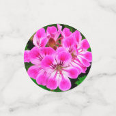 Rosa Blume - Konfetti (Klein Vorderseite)