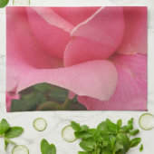 Rosa Blume Küchentücher (Gefaltet)