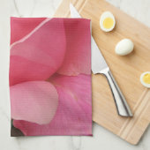 Rosa Blume Küchentücher (Viertel Falte)