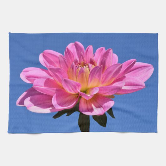 Rosa Blume Küchentücher (Horizontal)