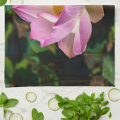 Rosa Blume Küchentücher (Gefaltet)