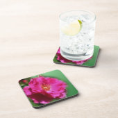 Rosa Blume Kunst, Dichtung und Musik Art Untersetz Untersetzer (Rechte Seite)