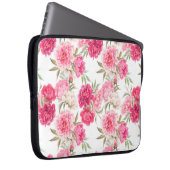 Rosa Blume Laptopschutzhülle (Vorne Rechts)