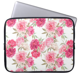 Rosa Blume Laptopschutzhülle