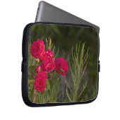 Rosa Blume Laptopschutzhülle (Vorne Rechts)