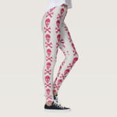 Rosa Blume Leggings (Rechts)