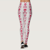 Rosa Blume Leggings (Rückseite)