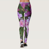 Rosa Blume Leggings (Rückseite)