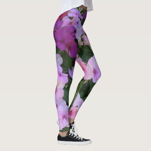 Rosa Blume Leggings (Rechts)