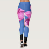 Rosa Blume Leggings (Rückseite)