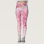 Rosa Blume Leggings (Vorderseite)