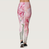 Rosa Blume Leggings (Rückseite)