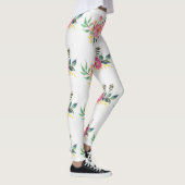 Rosa Blume Leggings (Rechts)